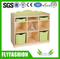Kids Wooden Toy Plastic Drawer Storage Cabinets (SF-131C)