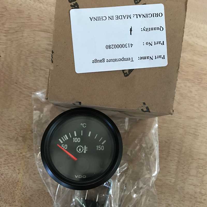 Original Sdlg LG936L Wheel Loader Spare Parts 4130000280 Temperature Gauge