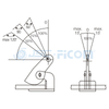 Horizontal Lifting Clamp, Item Code: 107###, 108### (Capacity: 200-10000 kg)