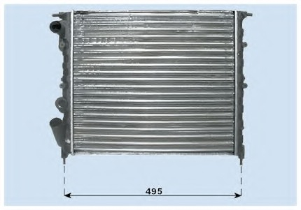 Radiator for RENAULT