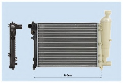 Radiator for PEUGEOT