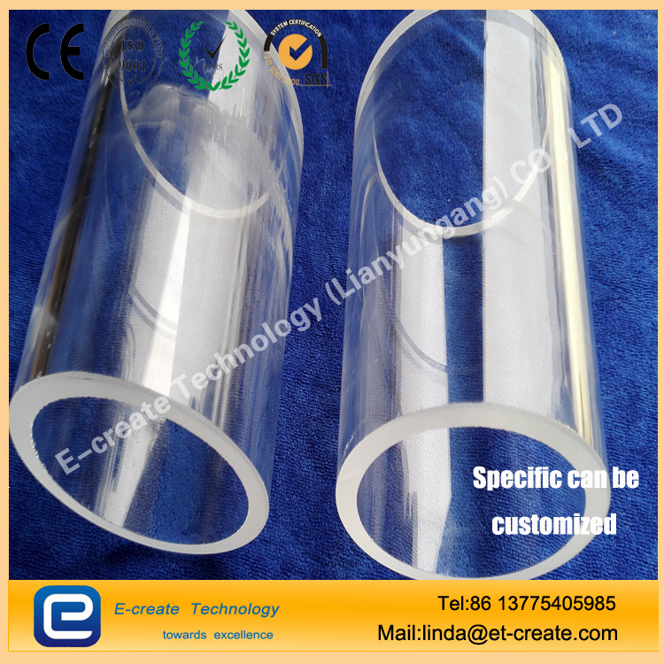 High purity quartz tube,High transmittance quartz tube,High - pressure quartz tube
