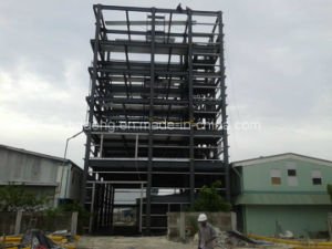 Grand entrep&ocirc;t de structure m&eacute;tallique de cloche de construction pr&eacute;fabriqu&eacute;e industrielle de mod&egrave;le