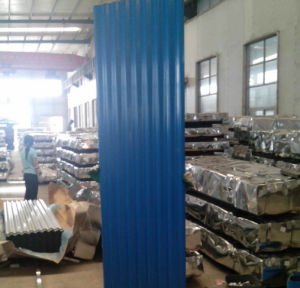 Feuilles en aluminium de toiture de zinc/taille d'onde de mod&egrave;le de toit de feuille de zinc