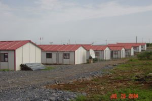 Les dortoirs Office//Temporary de prix bas des ouvriers provisoires de r&eacute;sidence de l'installation rapide