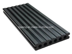 Plancher ext&eacute;rieur &agrave; extr&eacute;mit&eacute; &eacute;lev&eacute; d'Eco WPC/type en bois Decking compos&eacute; de PE