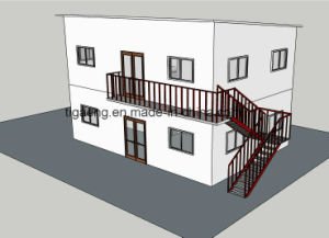 Paquet plat pr&eacute;fabriqu&eacute; 20 pieds 40 pieds de Chambre de conteneur