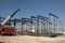 Structure m&eacute;tallique bon march&eacute; jet&eacute;e/atelier/entrep&ocirc;t de construction de Chine
