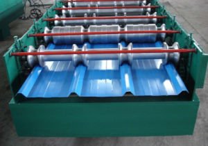 Tuile de toiture enduite rid&eacute;e par Gi en m&eacute;tal de couleur de toitures de prix de gros de la Chine