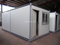 Maison de conteneur de structure m&eacute;tallique/Chambre portative vente chaude/Chambre modulaire