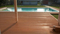 Panneau compos&eacute; de plastique en bois imperm&eacute;able &agrave; l'eau de Decking de WPC pour la piscine