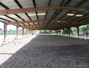 Mod&egrave;le pr&eacute;fabriqu&eacute; populaire d'entrep&ocirc;t de structure m&eacute;tallique pour l'Am&eacute;rique du Sud