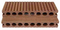 Planche ext&eacute;rieure de Decking de l'utilisation WPC d'anti plaque en bois de Corrossion Vinlye