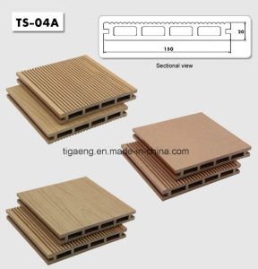 Compos&eacute; en plastique en bois de la cavit&eacute; WPC d'&eacute;tage en plastique en bois ext&eacute;rieur neuf de Decking