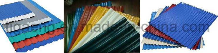 Plaque d'appui en acier ondul&eacute;e du co&ucirc;t bas PPGI/PPGL pour l'Afrique