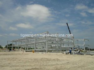 Mod&egrave;le en acier de disposition de constructions de structure d'entrep&ocirc;t