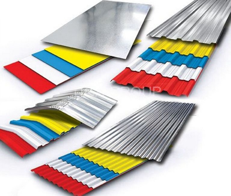 0.14-0.8mm Thickness Wave/Box Profile/Step Tile Steel Sheet/Metal Roofing