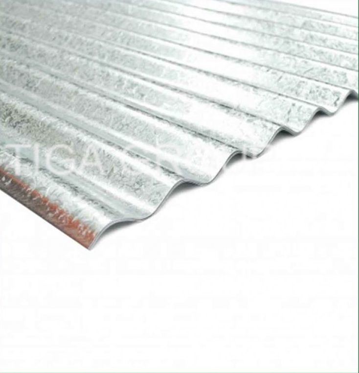 Feuille De Toit Galvanisee Corrugated Galvanized Steel Sheets/Wave Zinc Coated Roof Tile