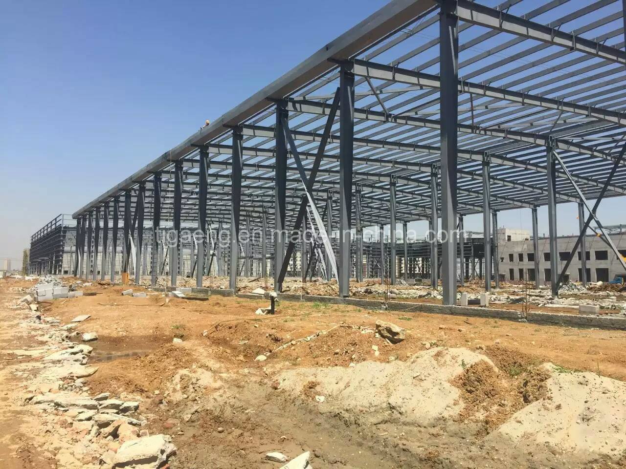 High Quality Heavy-Duty Workshop/Steel Warehouse Project for Cameroon