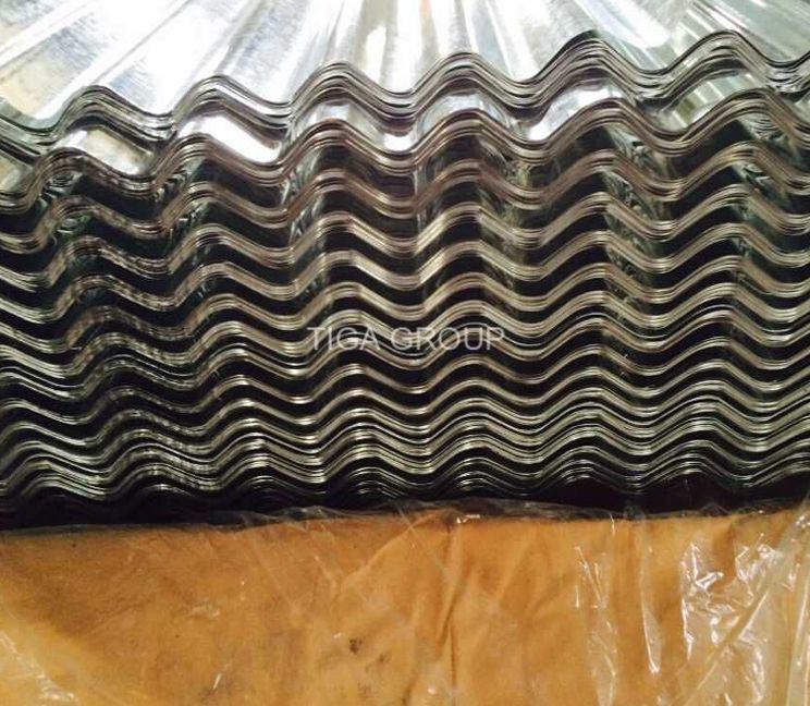 Galvanized Corrugated Steel / Iron Roofing Sheets Metal Roofing for Guyana