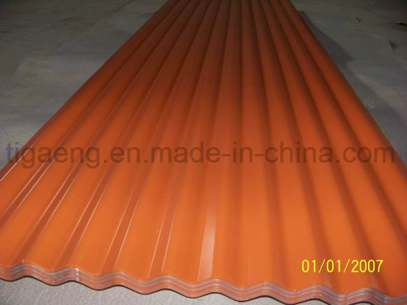 Low Cost Corrugated Colorful PPGI/PPGL Steel Roofing Plate for Tanzania
