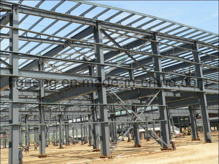 Good Quality Heavy-Duty Steel Structure Project/Workshop for Colombia