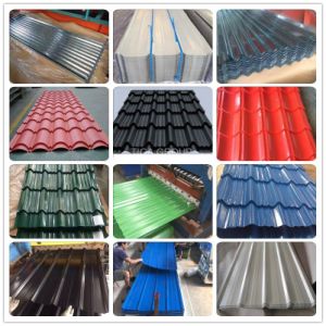 Placa de acero prepintada del material de material para techos del metal/hojas antis de la azotea de Corrossion PPGI