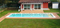 Decking resistente del resbal&oacute;n WPC de la superficie de la naturaleza para la piscina