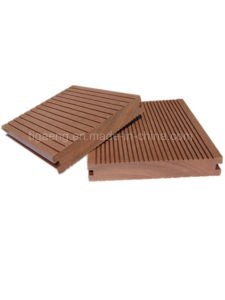 Tablones al aire libre compuestos del suelo/suelo de madera del Decking de los pol&iacute;meros WPC