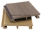 Decking al aire libre del Decking compuesto pl&aacute;stico de madera WPC de la madera