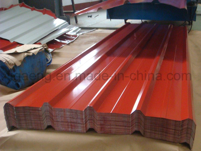 Factory Price Color Coated Trapezoidal Steel Tile/Plate/Sheet for Kenya