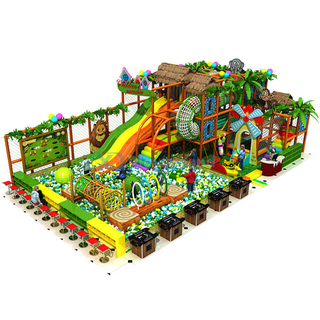 Индивидуальная тематическая детская площадка с джунглями Детская игровая площадка с шариковой подставкой