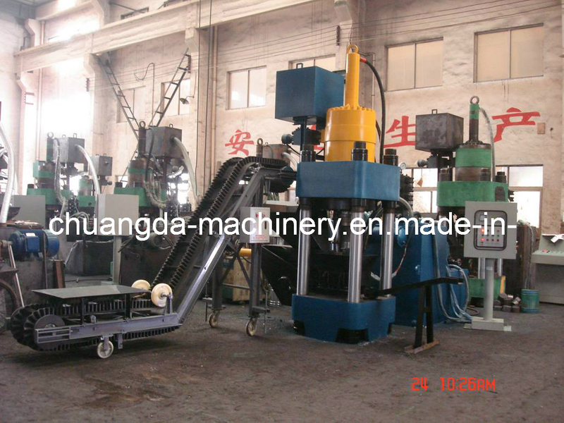 Hydraulic Briquetting Press with Coveyor (SBJ5000)