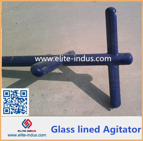 Glass lined agitator