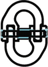 Eslab&oacute;n de conexi&oacute;n DS346 G100, conector de cadena de grado 80 - Dawson Group Ltd. - Fabricante, proveedor y f&aacute;brica de China