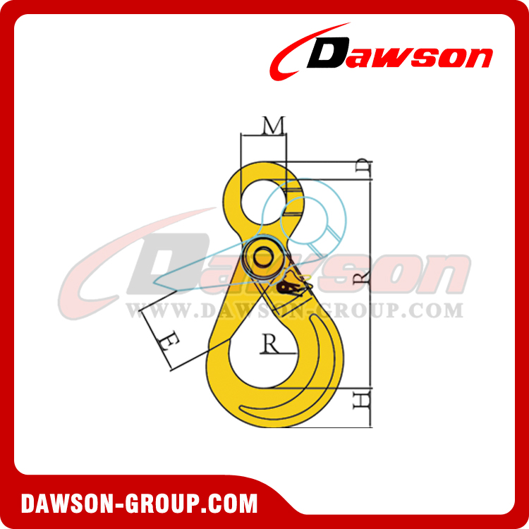 DS081 G80 AUTOBLOQUEO DE OJO TIPO EUROPEO - DAWSON GROUP LTD.- PROVEEDOR FABRICANTE DE CHINA