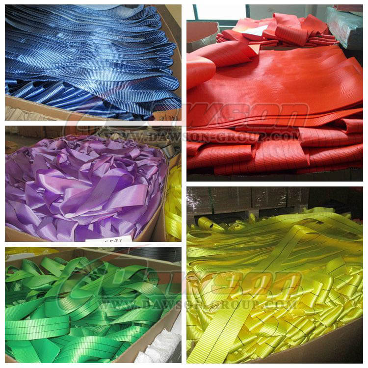 Manga de eslingas suaves de tubo de manga de eslingas de elevaci&oacute;n redondas de poli&eacute;ster de 6 toneladas - Dawson Group Ltd. - Fabricante, proveedor y f&aacute;brica de China