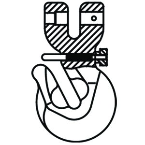 Gancho de agarre de acortamiento de horquilla DS712 G80 con pasador de seguridad - Dawson Group Ltd. - Fabricante, proveedor y f&aacute;brica de China