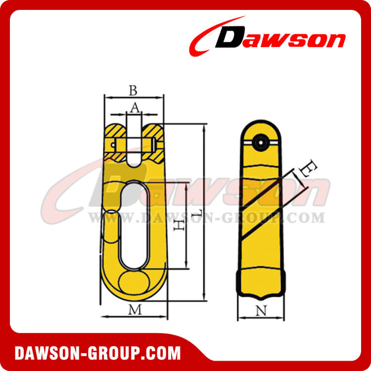 DS389 G80 GANCHO DE GARGANTA DE HORQUILLA - DAWSON GROUP LTD.- PROVEEDOR FABRICANTE DE CHINA