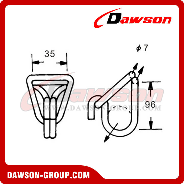 DSHK35301 スワンフック - Dawson Group Ltd. - 中国メーカー、サプライヤー、工場