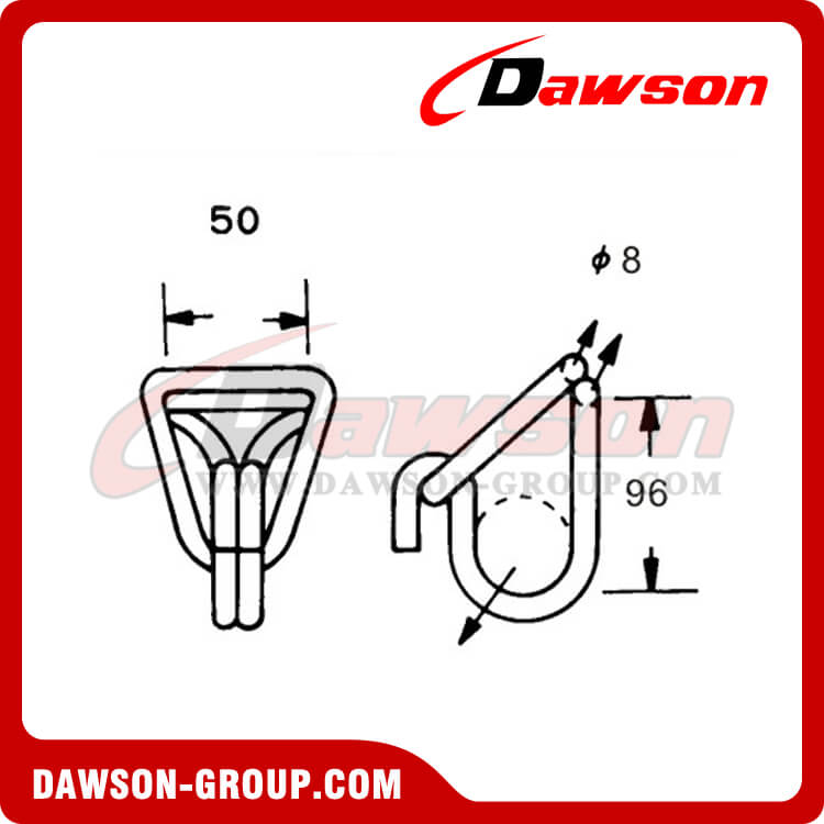 DSHK50501 Gancho de cisne - Dawson Group Ltd. - Fabricante, proveedor y f&aacute;brica de China