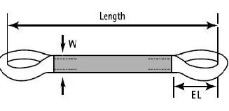eslingas redondas de ojo y ojo eslingas redondas de elevaci&oacute;n