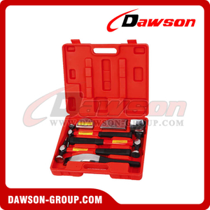 DSHS-E3412 Инструменты для ремонта кузова, набор из 7 предметов для отбивания панелей