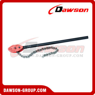 DSTD06BA Llave para tubos de cadena de servicio pesado, herramientas de agarre para tubos