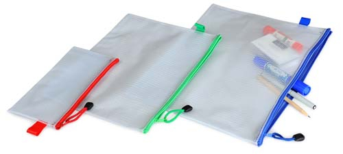 PVC Mesh Zipper Bag (YD-6)