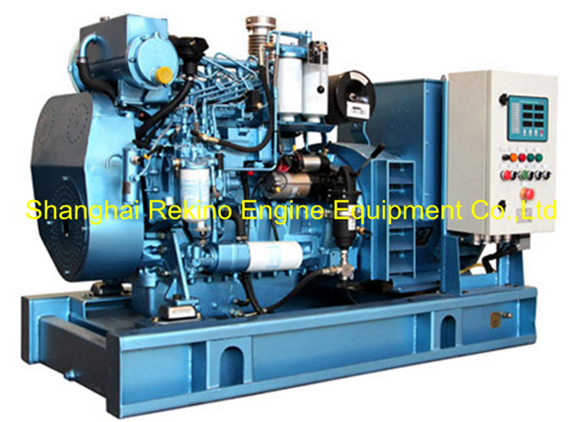 50KW 62.5KVA 60HZ Weichai Deutz marine diesel generator genset set (CCFJ50JW / WP4CD66E201)