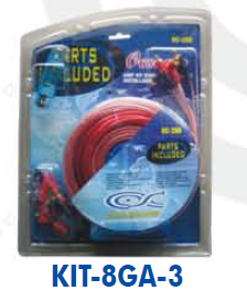 High Grade 8GA CCA Car AMP Kit Car Audio Installation Amplifier Wiring Kit