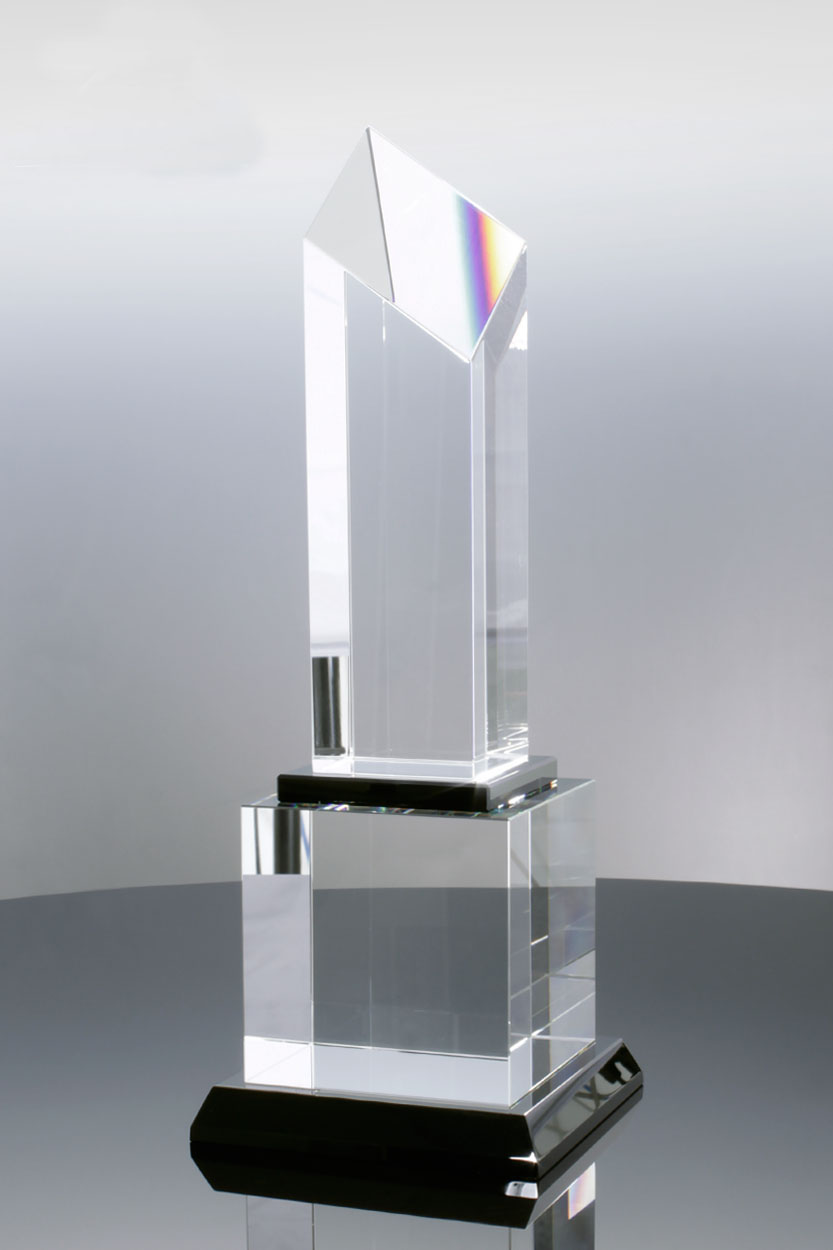 Denali Tower Crystal Award Trophies
