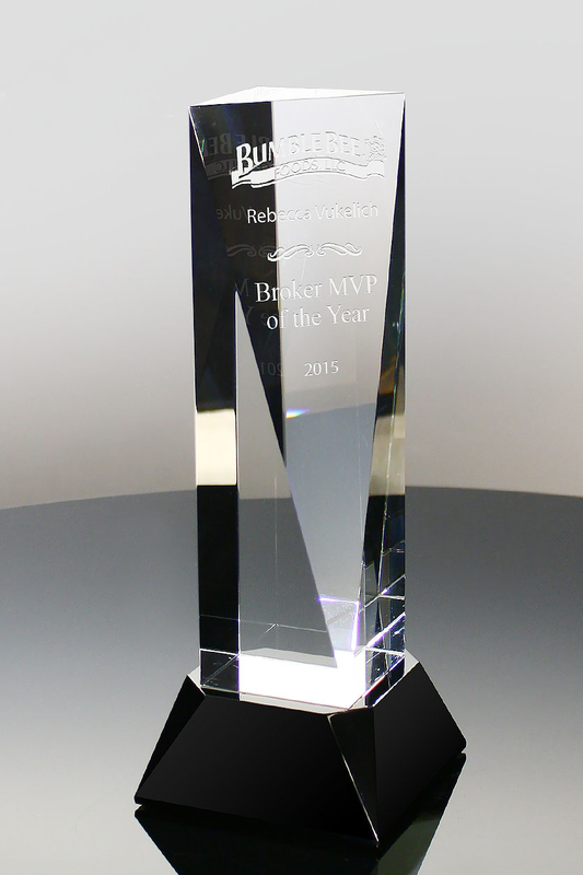 Orion Crystal Presidents Award Trophies