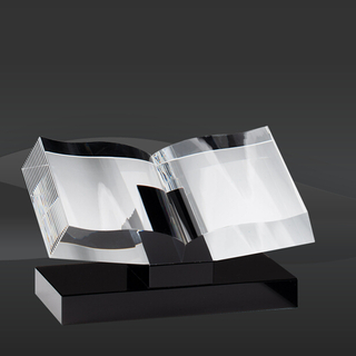 Crystal Open Book Award (D-CRY469)